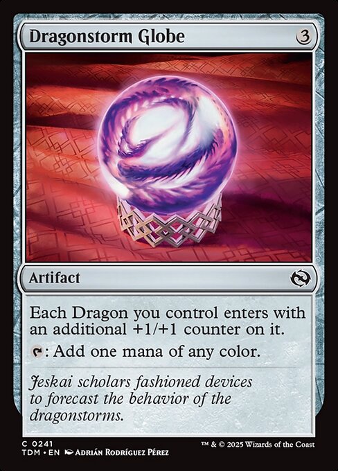 Dragonstorm Globe // Tarkir: Dragonstorm // TDM 241