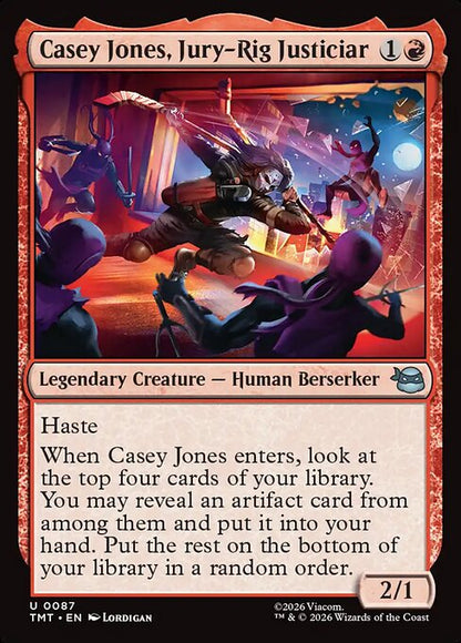 Casey Jones, Jury-Rig Justiciar // Teenage Mutant Ninja Turtles // TMT 87