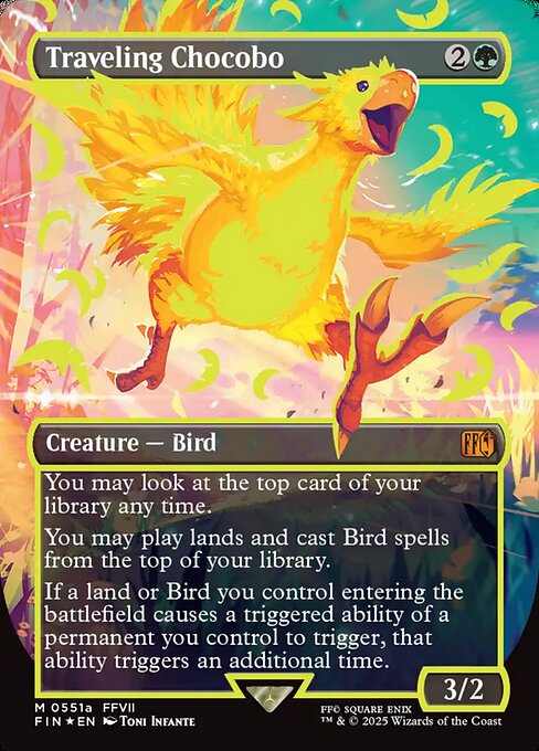 Traveling Chocobo // Final Fantasy // FIN 551a