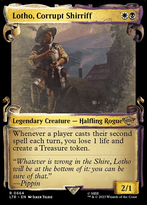 Lotho, Corrupt Shirriff // The Lord of the Rings: Tales of Middle-earth // LTR 664