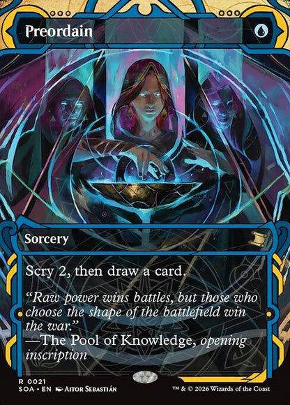 Preordain // Secrets of Strixhaven Mystical Archive // SOA 21