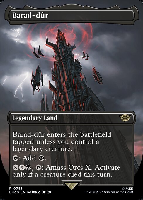 Barad-dûr // The Lord of the Rings: Tales of Middle-earth // LTR 751