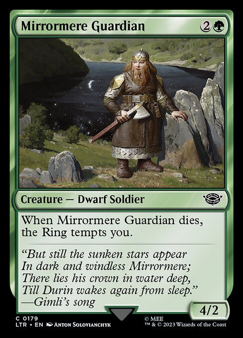 Mirrormere Guardian // The Lord of the Rings: Tales of Middle-earth // LTR 179