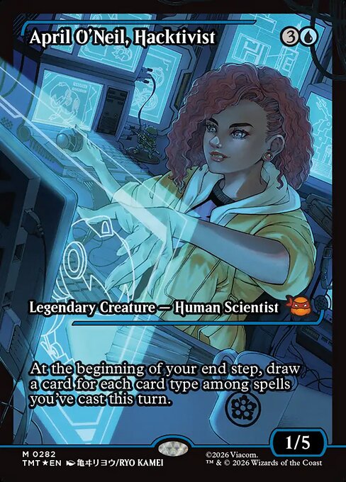 April O'Neil, Hacktivist // Teenage Mutant Ninja Turtles // TMT 282