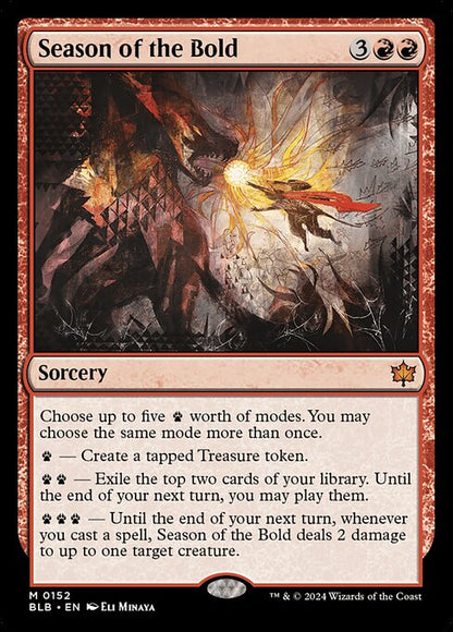 Season of the Bold // Bloomburrow // BLB 152