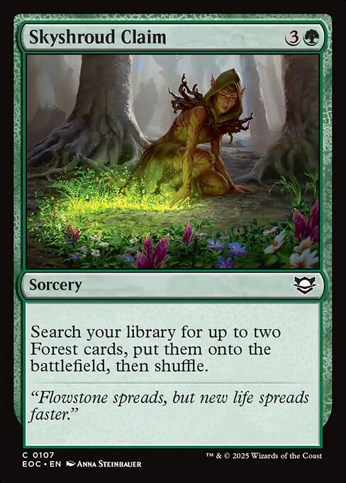 Skyshroud Claim // Edge of Eternities Commander // EOC 107