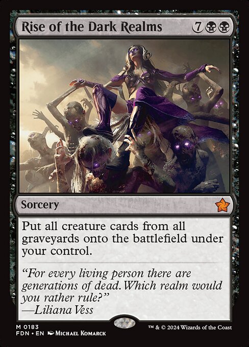 Rise of the Dark Realms // Foundations // FDN 183