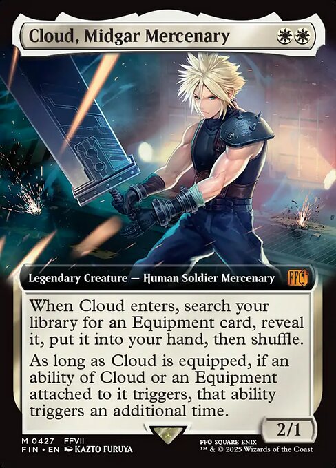 Cloud, Midgar Mercenary // Final Fantasy // FIN 427