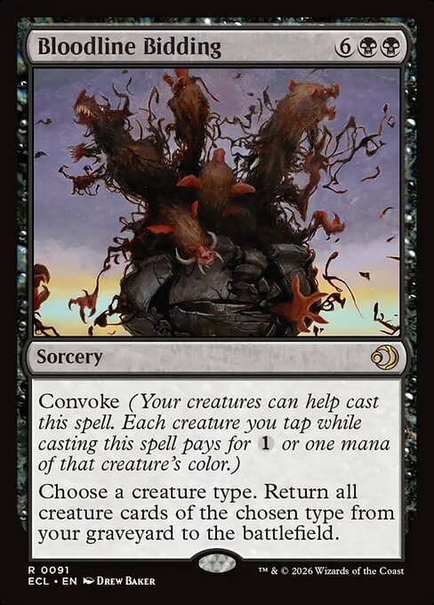 Bloodline Bidding // Lorwyn Eclipsed // ECL 91