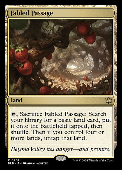 Fabled Passage // Bloomburrow // BLB 252
