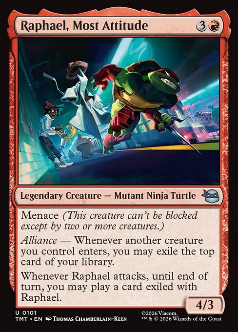 Raphael, Most Attitude // Teenage Mutant Ninja Turtles // TMT 101
