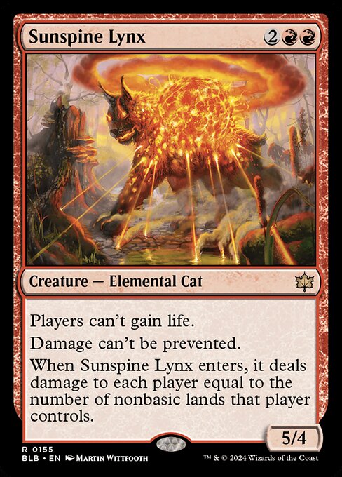 Sunspine Lynx // Bloomburrow // BLB 155