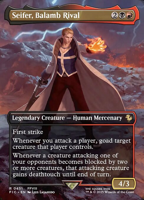 Seifer, Balamb Rival // Final Fantasy Commander // FIC 451