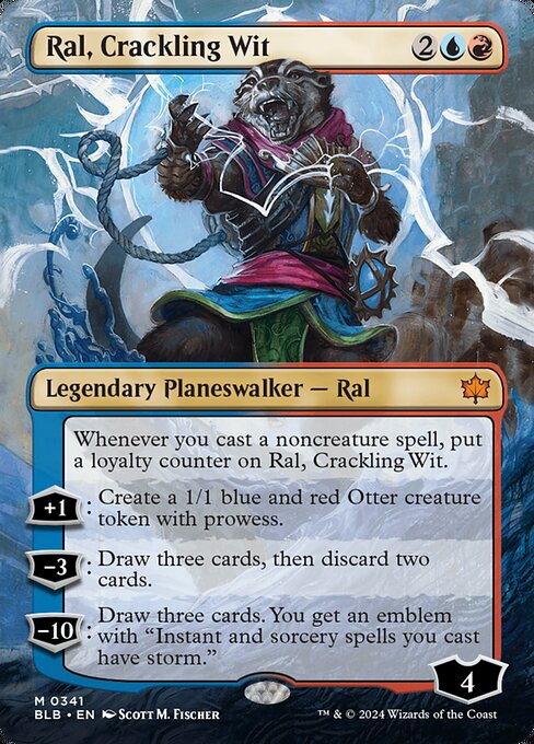 Ral, Crackling Wit // Bloomburrow // BLB 341
