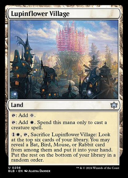 Lupinflower Village // Bloomburrow // BLB 256