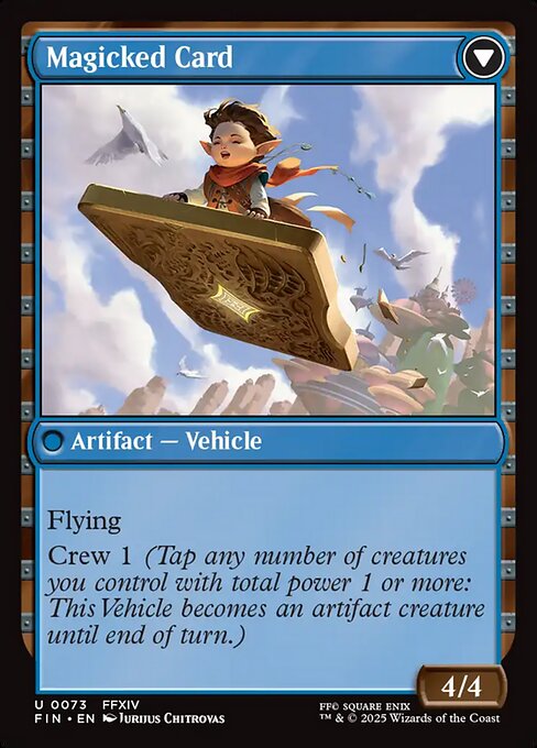 Sidequest: Card Collection // Magicked Card // Final Fantasy // FIN 73