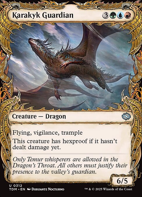 Karakyk Guardian // Tarkir: Dragonstorm // TDM 312