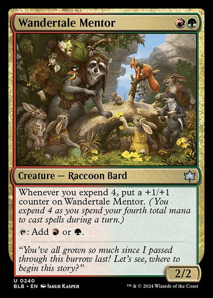 Wandertale Mentor // Bloomburrow // BLB 240