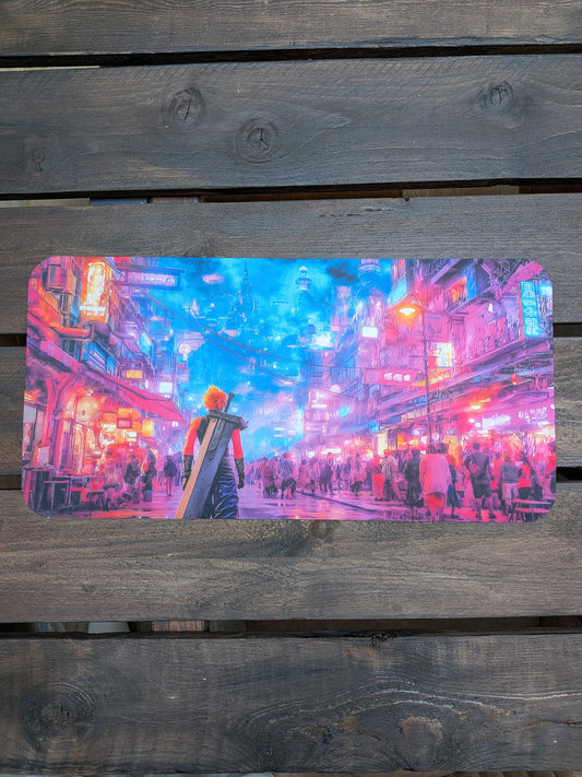 Final Fantasy VII Wall Market Playmat 60x35cm