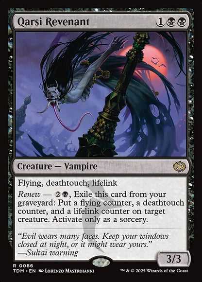 Qarsi Revenant // Tarkir: Dragonstorm // TDM 86