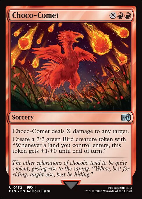 Choco-Comet // Final Fantasy // FIN 132