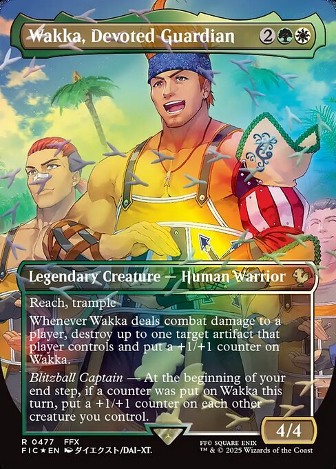Wakka, Devoted Guardian // Final Fantasy Commander // FIC 477