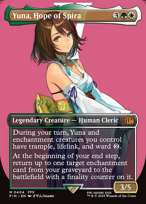 Yuna, Hope of Spira // Final Fantasy // FIN 404