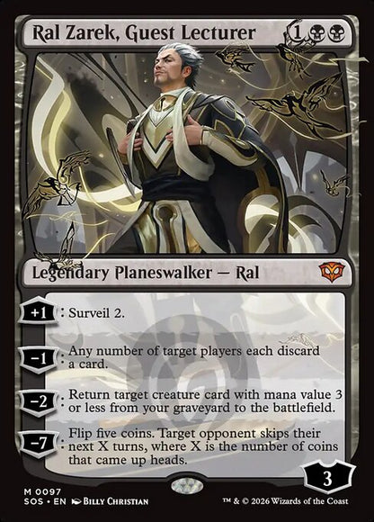 Ral Zarek, Guest Lecturer // Secrets of Strixhaven // SOS 97