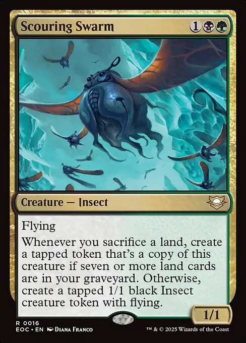 Scouring Swarm // Edge of Eternities Commander // EOC 16