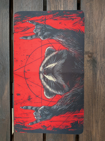Black Eyed Sabbath Racoon Playmat 60x35cm