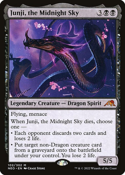 Junji, the Midnight Sky // Kamigawa: Neon Dynasty // NEO 102