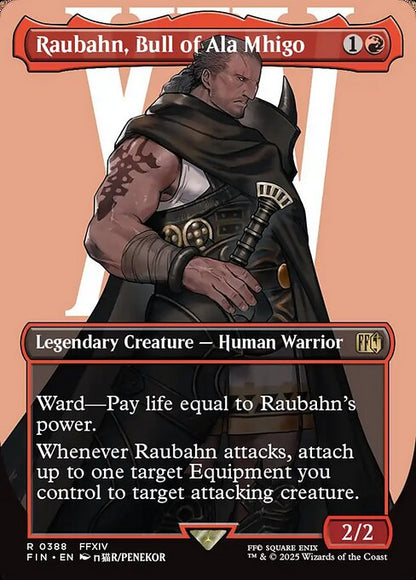 Raubahn, Bull of Ala Mhigo // Final Fantasy // FIN 388