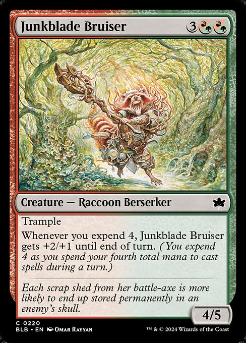 Junkblade Bruiser // Bloomburrow // BLB 220