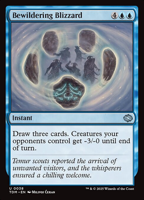 Bewildering Blizzard // Tarkir: Dragonstorm // TDM 38