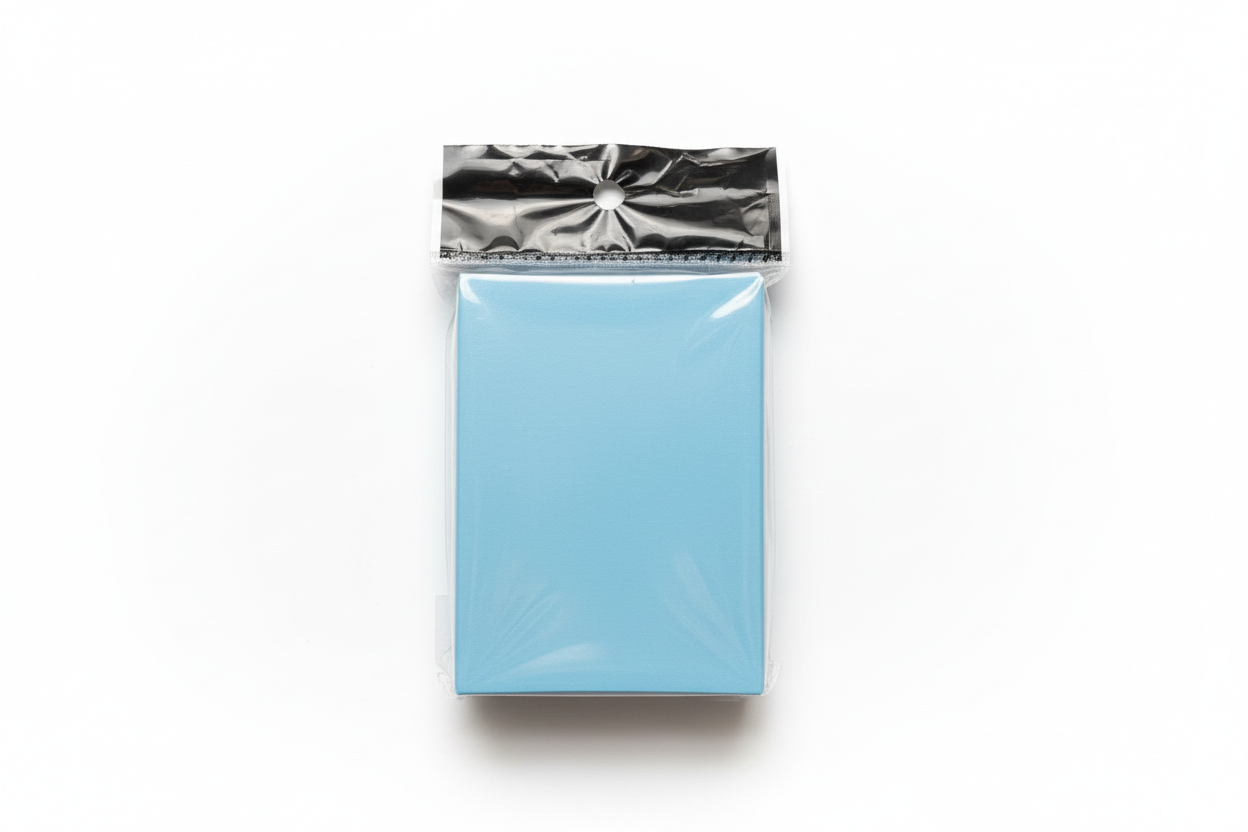 100 TCG Card Sleeves - Baby Blue
