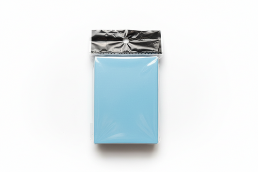 100 TCG Card Sleeves - Baby Blue