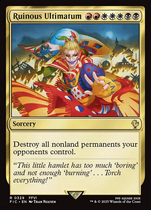 Ruinous Ultimatum // Final Fantasy Commander // FIC 329