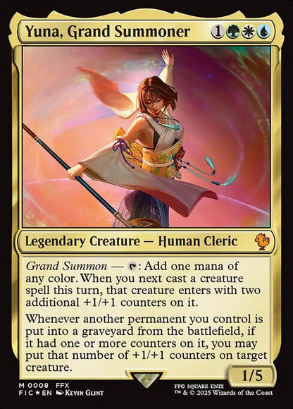 Yuna, Grand Summoner // Final Fantasy Commander // FIC 8