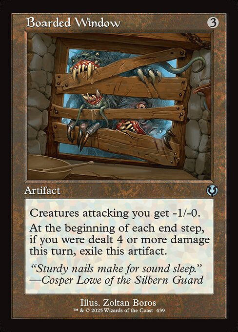 Boarded Window // Innistrad Remastered // INR 439