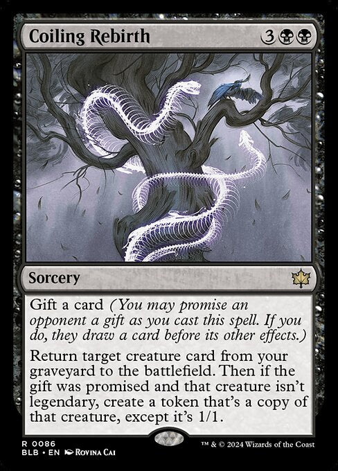 Coiling Rebirth // Bloomburrow // BLB 86