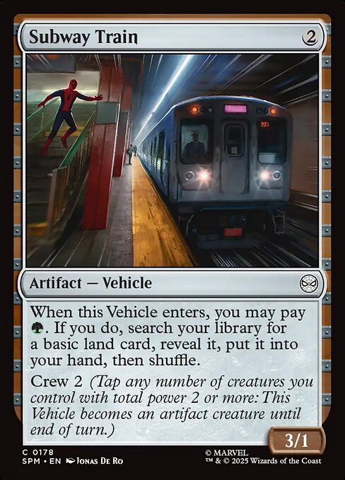 Subway Train // Marvel's Spider-Man // SPM 178