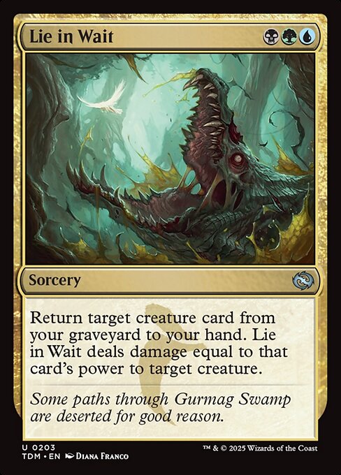 Lie in Wait // Tarkir: Dragonstorm // TDM 203