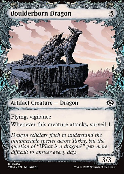 Boulderborn Dragon // Tarkir: Dragonstorm // TDM 323