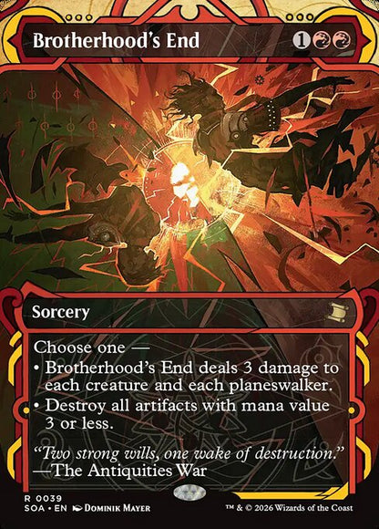 Brotherhood's End // Secrets of Strixhaven Mystical Archive // SOA 39