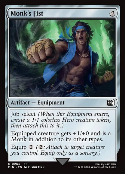 Monk's Fist // Final Fantasy // FIN 265