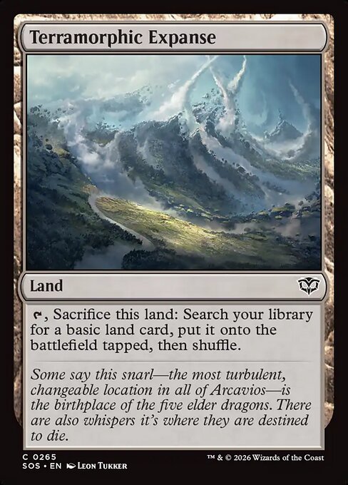 Terramorphic Expanse // Secrets of Strixhaven // SOS 265