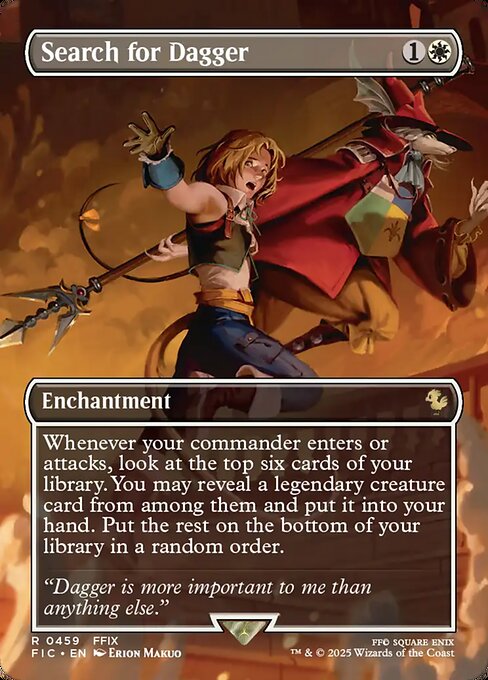 Search for Dagger // Final Fantasy Commander // FIC 459