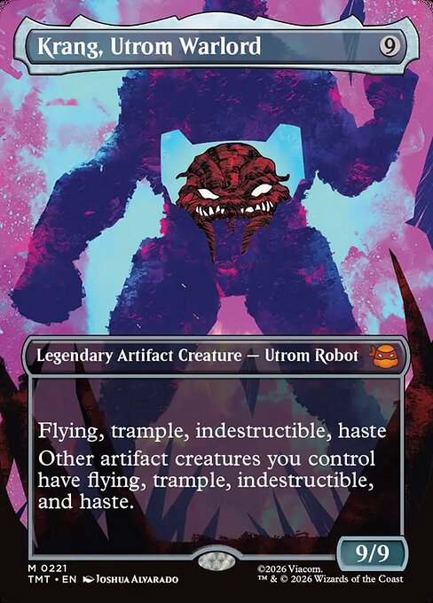 Krang, Utrom Warlord // Teenage Mutant Ninja Turtles // TMT 221