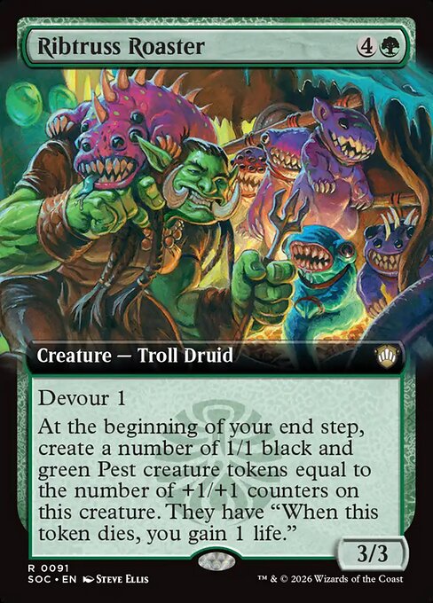 Ribtruss Roaster // Secrets of Strixhaven Commander // SOC 91