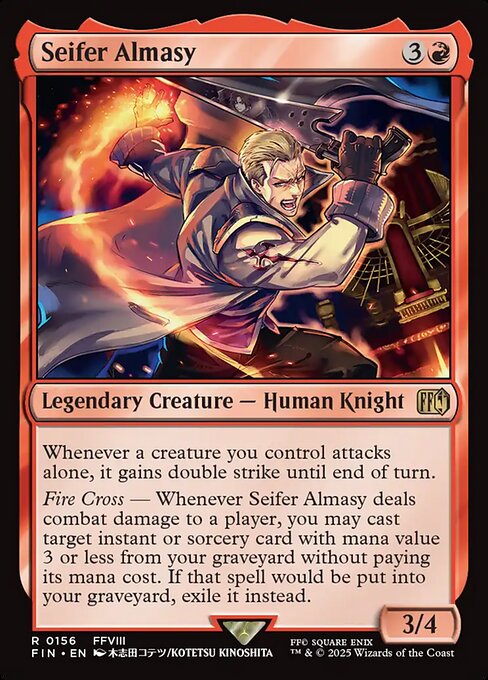Seifer Almasy // Final Fantasy // FIN 156